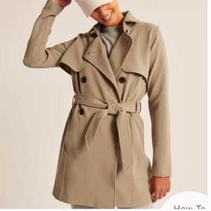 Abercrombie and Fitch trench coat